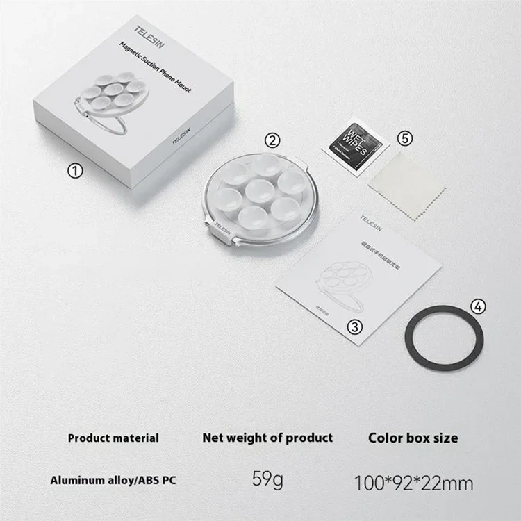 پایه نگهدارنده گوشی موبایل تلسین مدل P3-SUS-01